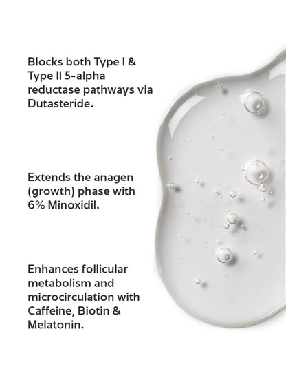 Product with text detailing its ingredients and benefits on a white background